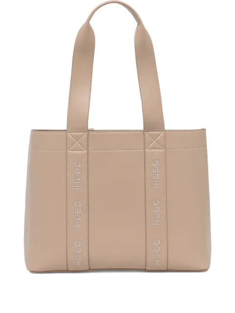 HUGO logo-detail tote bag
