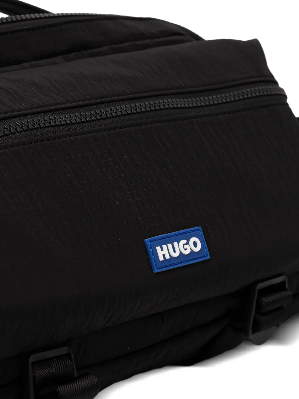 HUGO Heuptas met logo-applicatie Zwart