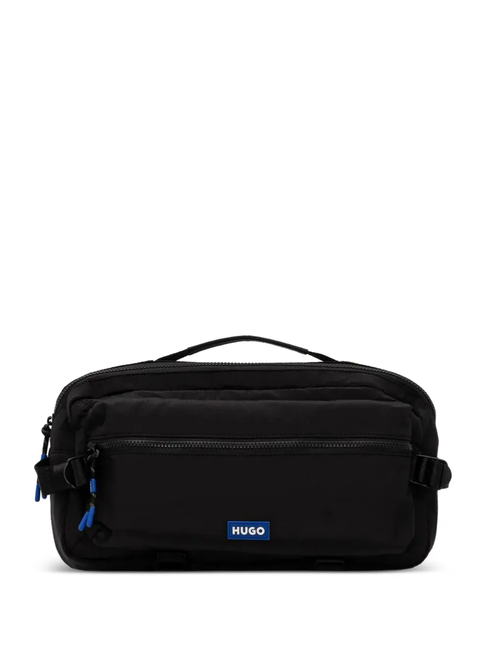 Hugo Boss Logo-appliqué Belt Bag In Black