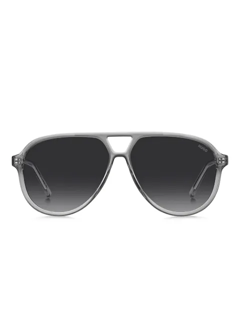 HUGO lentes de sol con armazón redonda