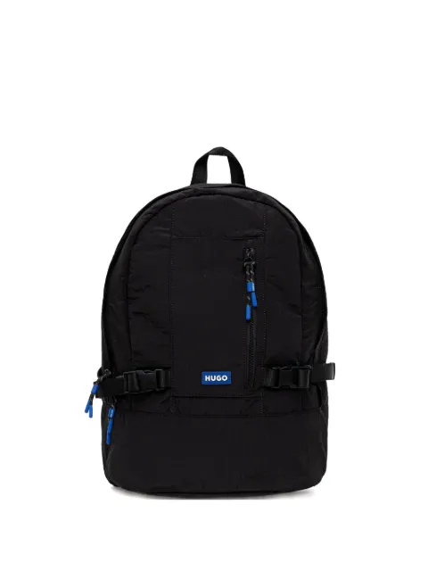 HUGO logo-appliqué backpack