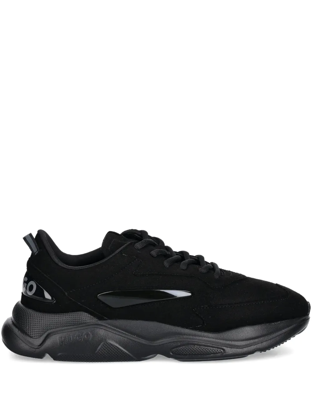 HUGO Leon lace-up chunky sneakers Black