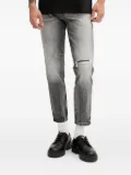 HUGO distressed-effect jeans - Grey