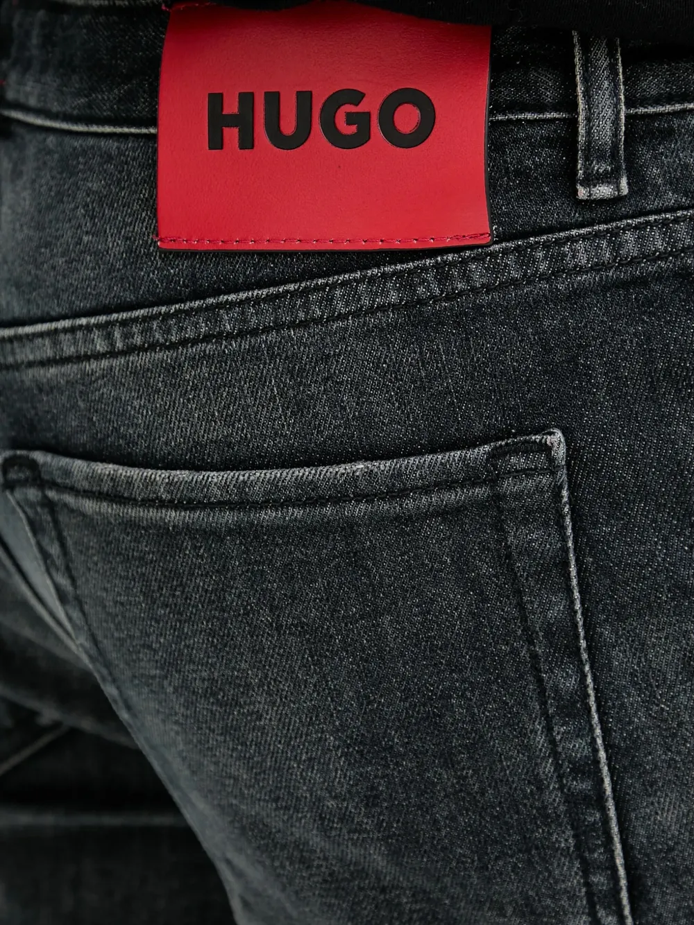 HUGO Straight jeans Grijs