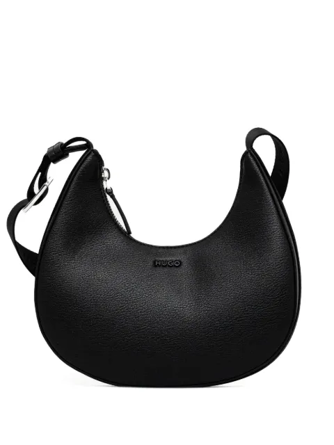 HUGO crescent zip cross-body bag