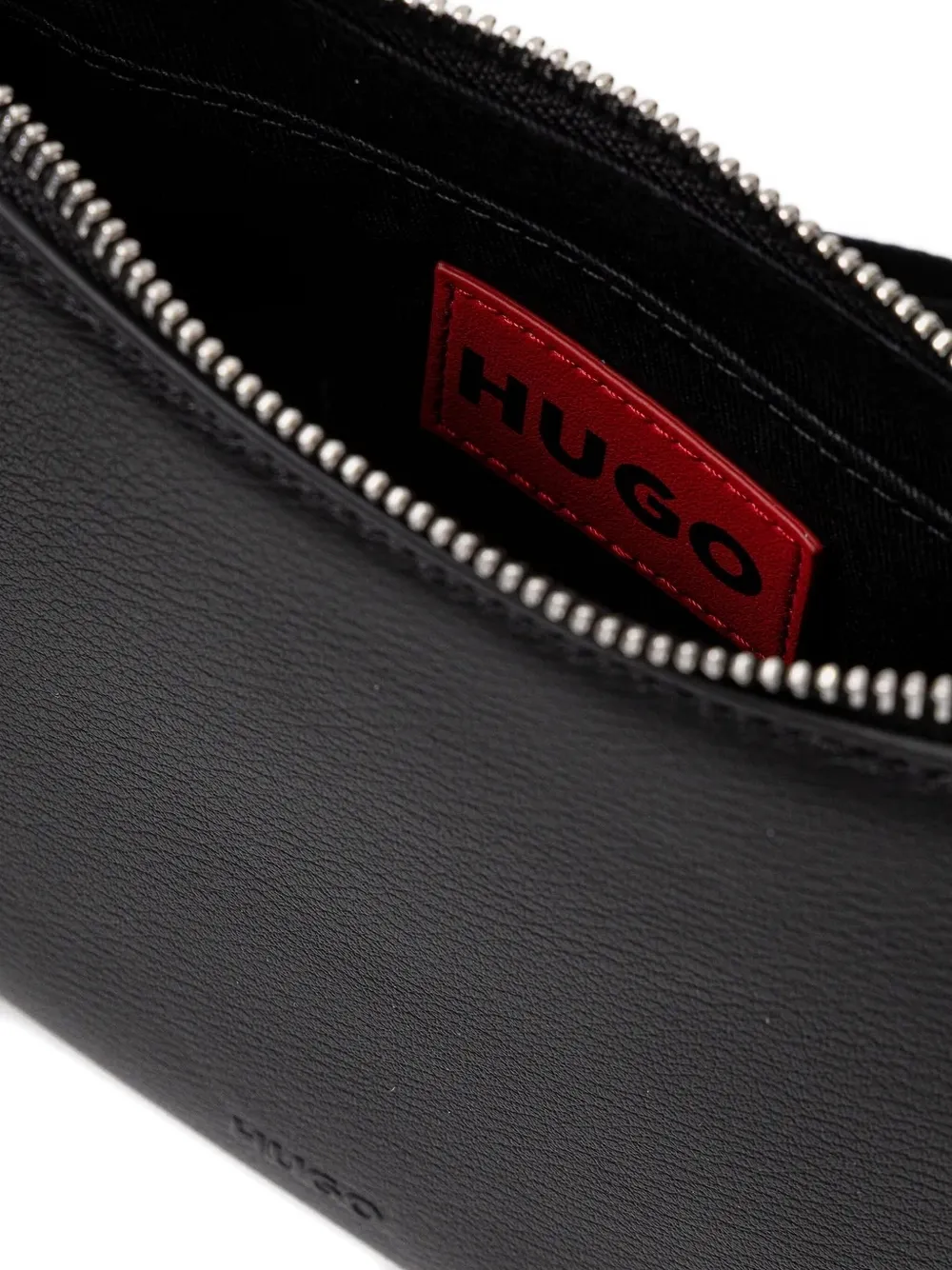 HUGO detachable-pouch crossbody bag Zwart