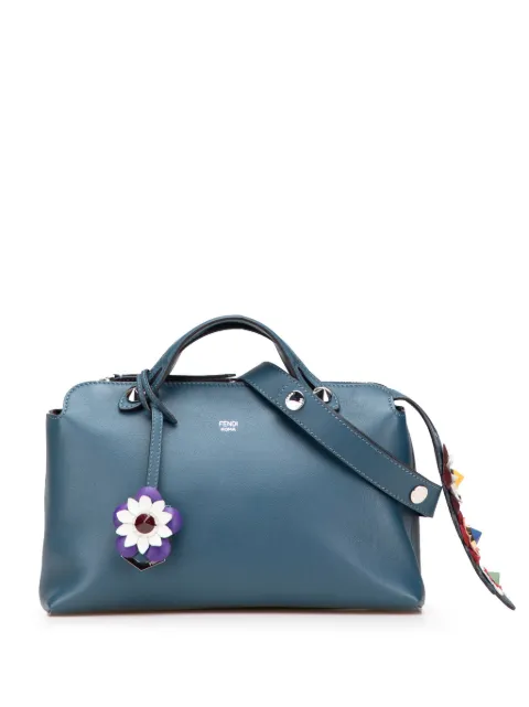 Fendi Pre-Owned 2010-2025 Medium Leather By The Way Flowerland satchel