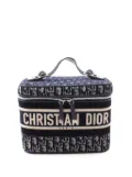 Christian Dior Pre-Owned 2000-2025 Oblique Canvas Diortravel Case vanity bag - Blue