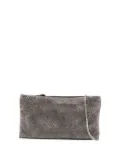 Benedetta Bruzziches La Petite Your Best Friend chain clutch - Silver