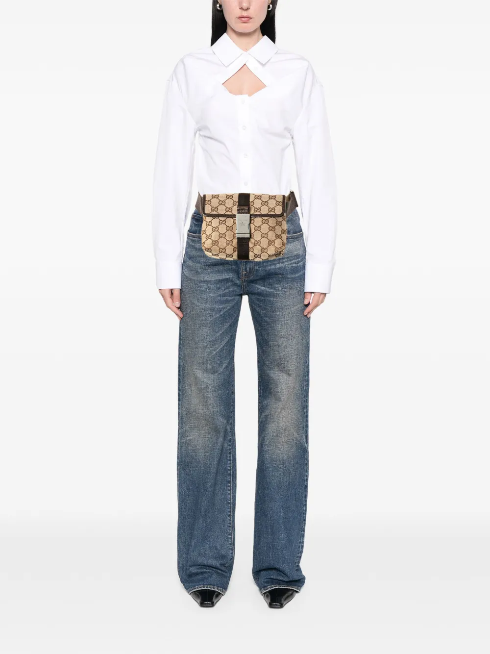 Gucci Pre-Owned 2000-2015 GG Canvas belt bag | Pre-Owned | Image 2