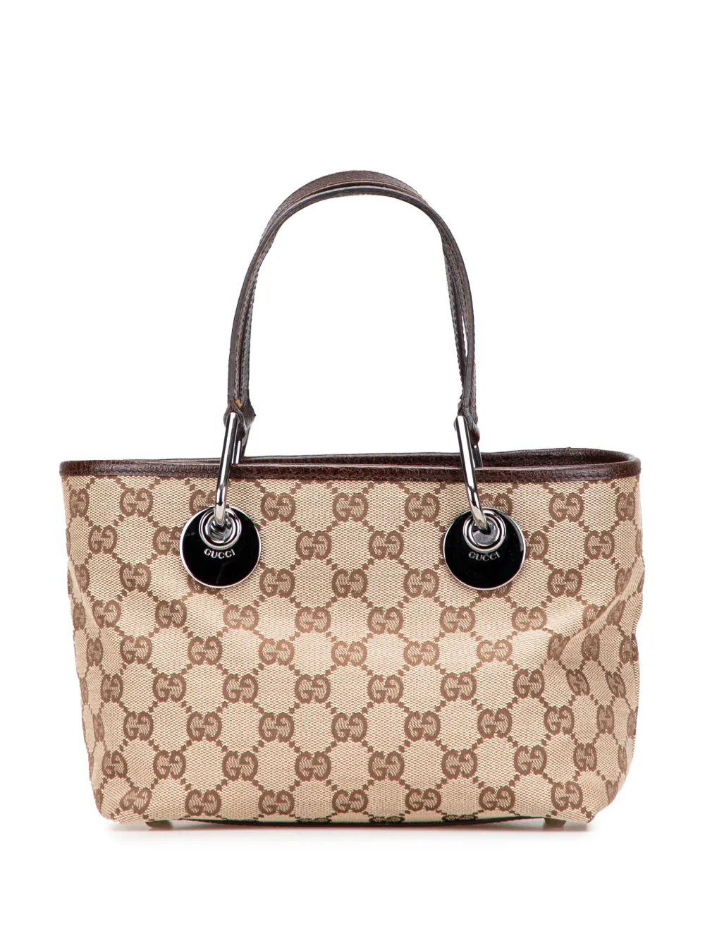 Gucci Pre-Owned 2000-2015 GG Canvas Eclipse handbag - ブラウン Gucci Pre-Owned 2000-2015 GG Canvas Eclipse handbag - ブラウン