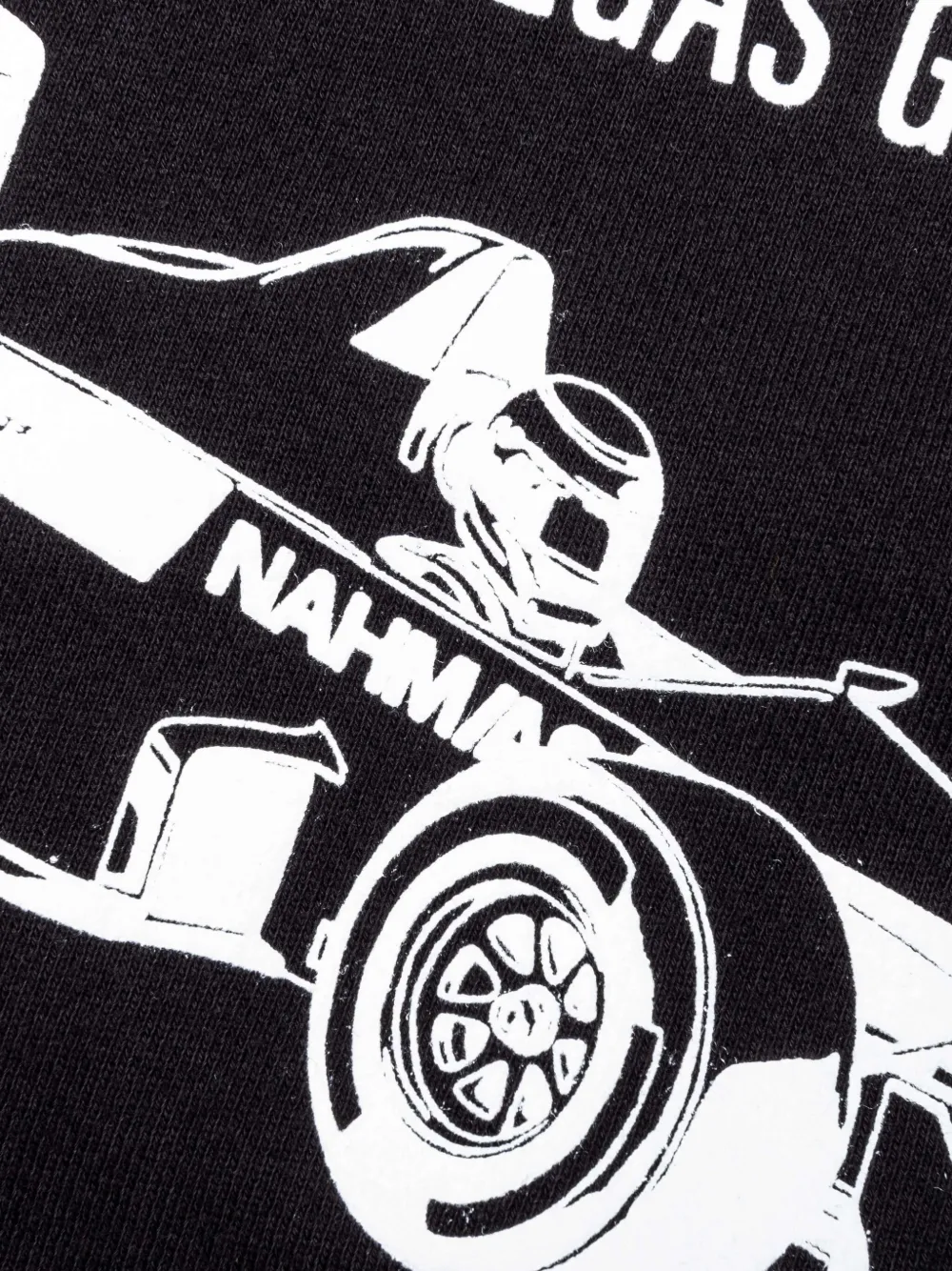 Nahmias Hoodie met print Zwart