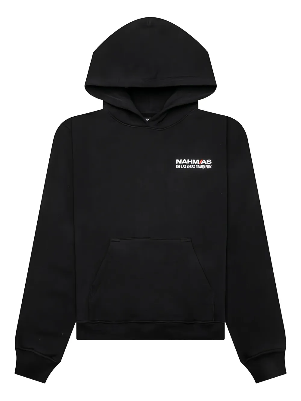 Nahmias graphic-print hoodie - ブラック Nahmias graphic-print hoodie - ブラック