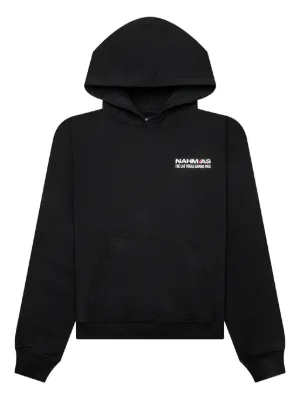 【NAHMIAS】ロゴパーカー Nahmias ロゴ パーカー | ブラック | FARFETCH JP