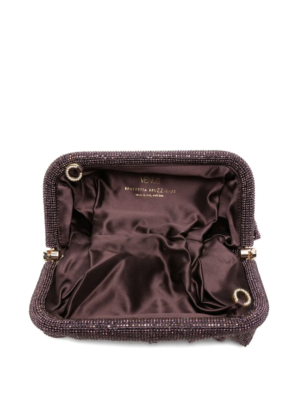 Benedetta Bruzziches Venus La Grande clutch Paars