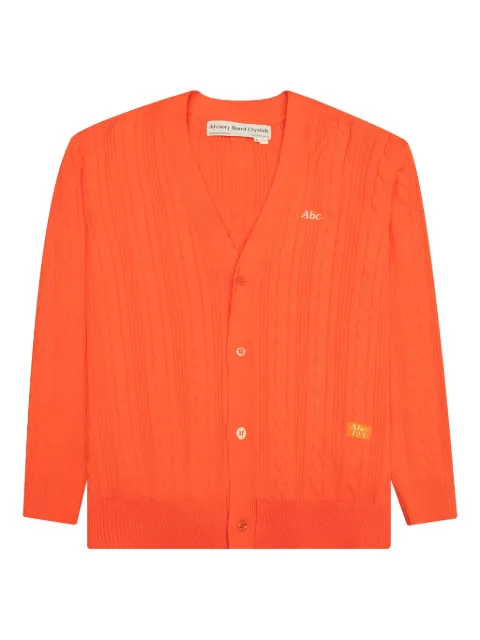 Advisory Board Crystals cable-knit cardigan