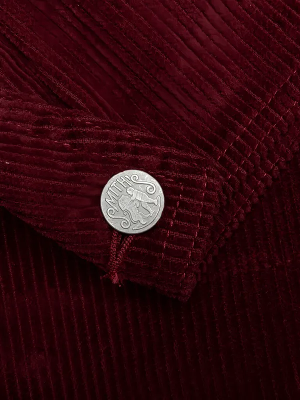 Needles コーデュロイジャケット L ワインレッド Needles x SMITH'S コーデュロイ シャツジャケット | レッド | FARFETCH JP