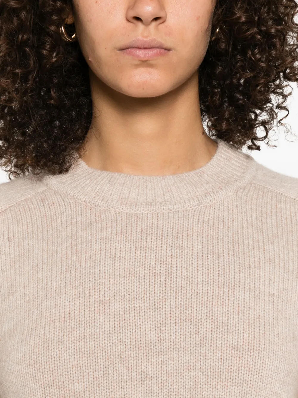 ISABEL MARANT Sweater met ronde hals Beige