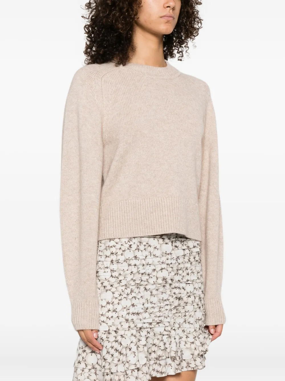 ISABEL MARANT Sweater met ronde hals Beige