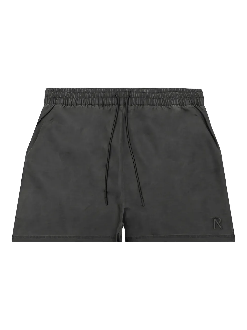 Represent Smart logo-embroidered swim shorts - ブラック Represent Smart logo-embroidered swim shorts - ブラック