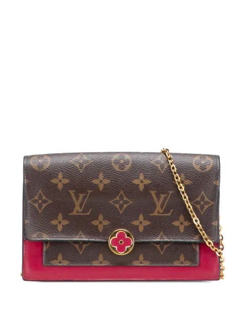 Louis Vuitton Pre-Owned 2019 Monogram Flore Wallet On Chain crossbody bag
