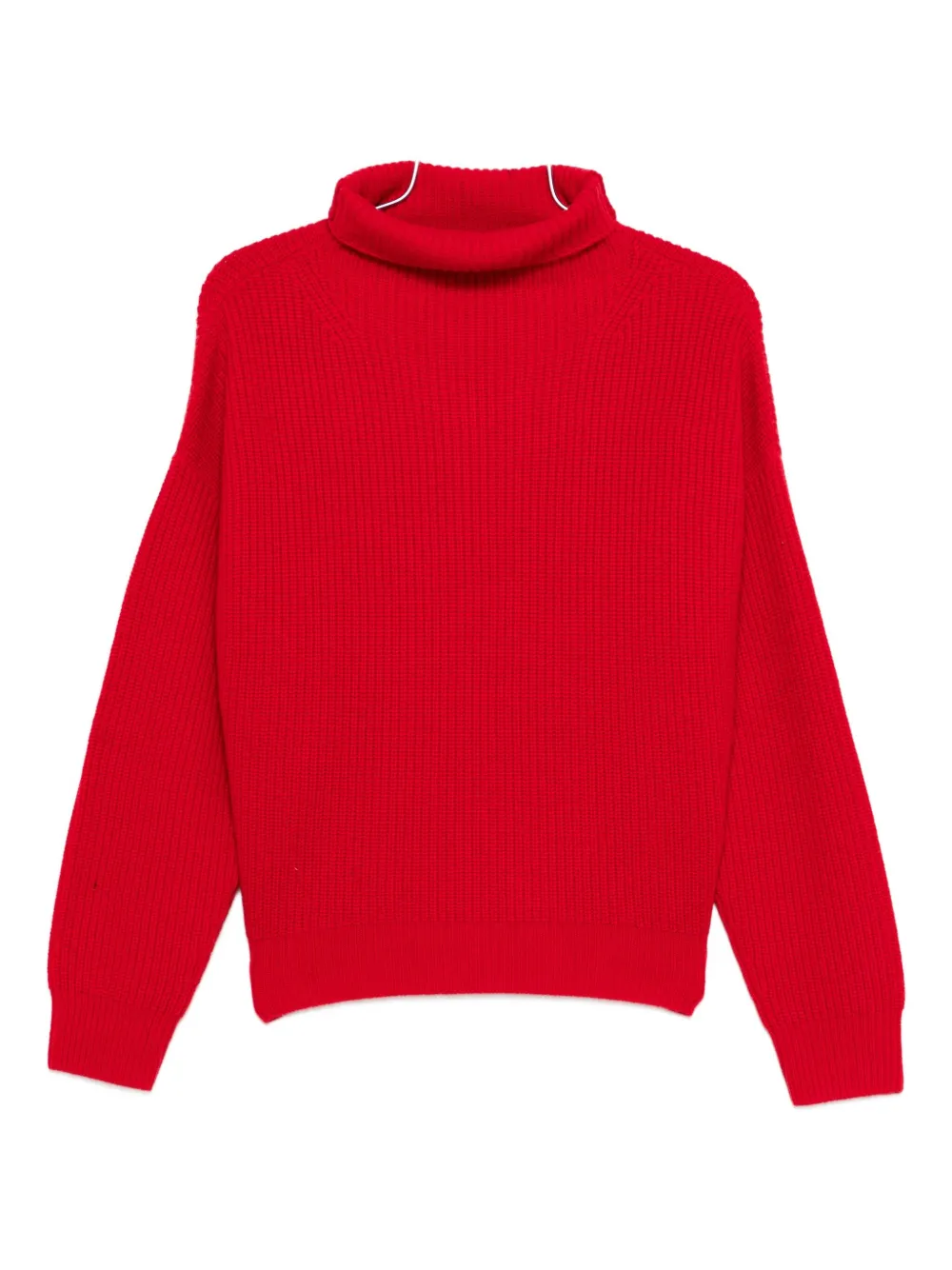 ISABEL MARANT turtleneck ribbed sweater - レッド ISABEL MARANT turtleneck ribbed sweater - レッド