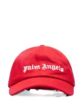 Palm Angels logo-embroidered cap