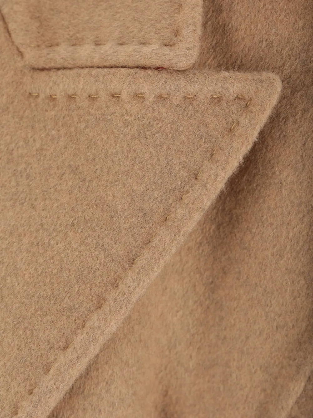 Max Mara Vale peak-lapel belted coat Beige