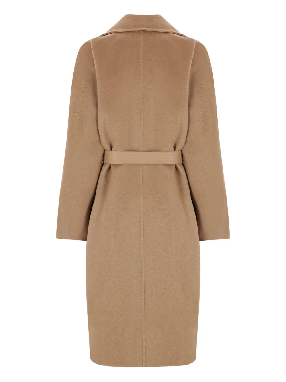 Max Mara Vale peak-lapel belted coat Beige