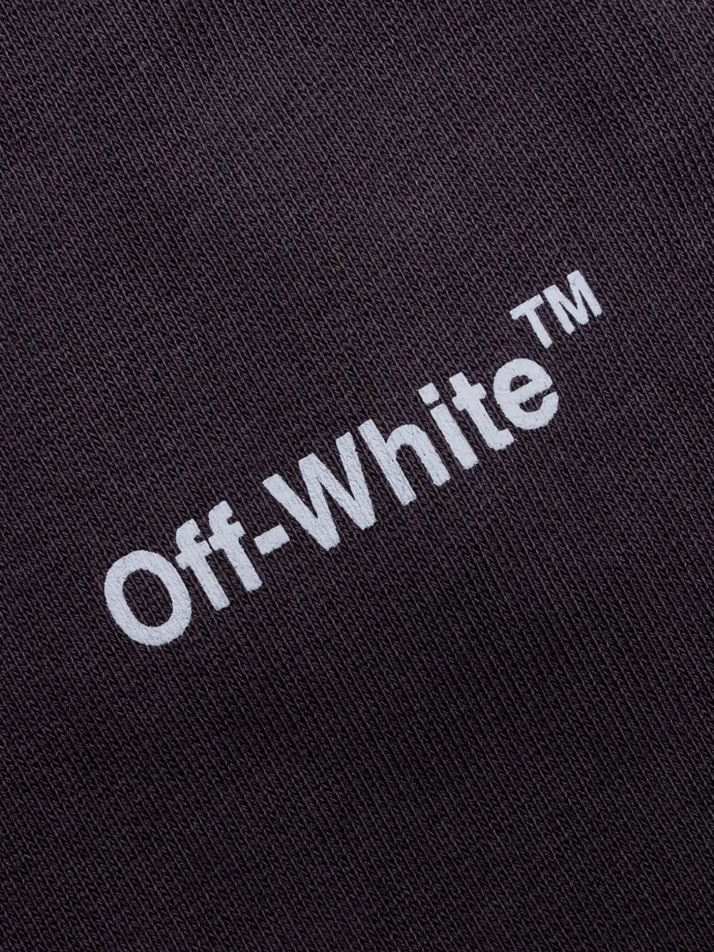 Off-White Trainingsbroek met logoprint Paars