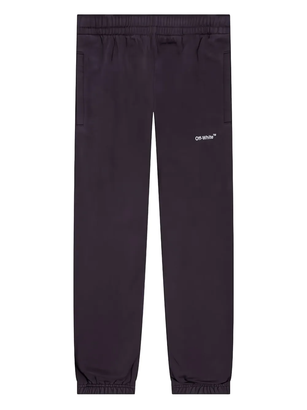 Off-White logo-print track pants Paars