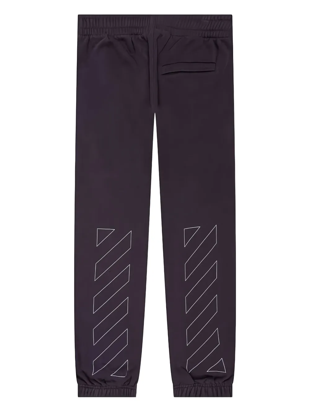 Off-White Trainingsbroek met logoprint Paars