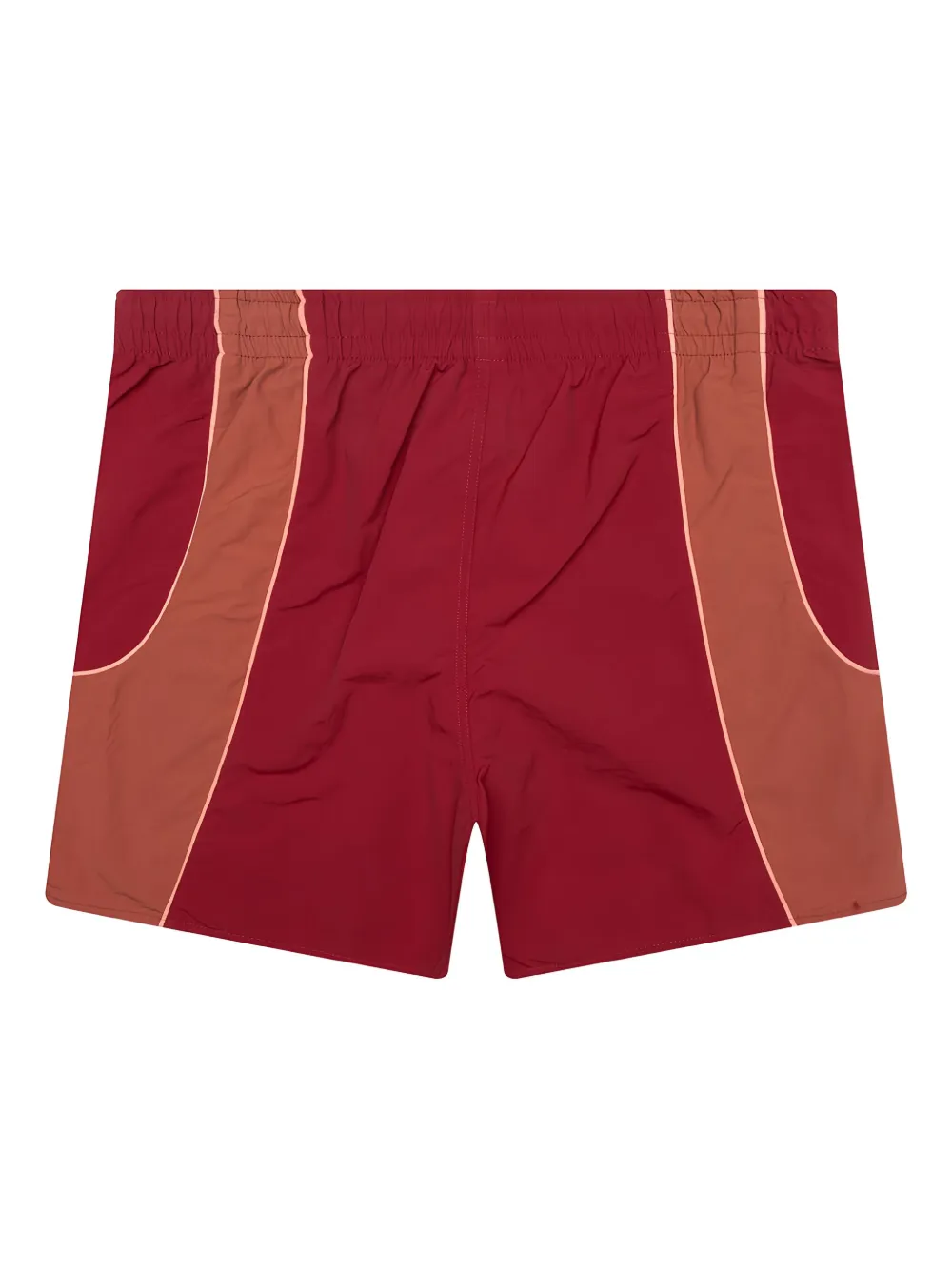 PUMA x KidSuper panelled drawstring shorts Rood