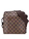 Louis Vuitton Pre-Owned 2004 Damier Ebene Olav PM crossbody bag - Brown