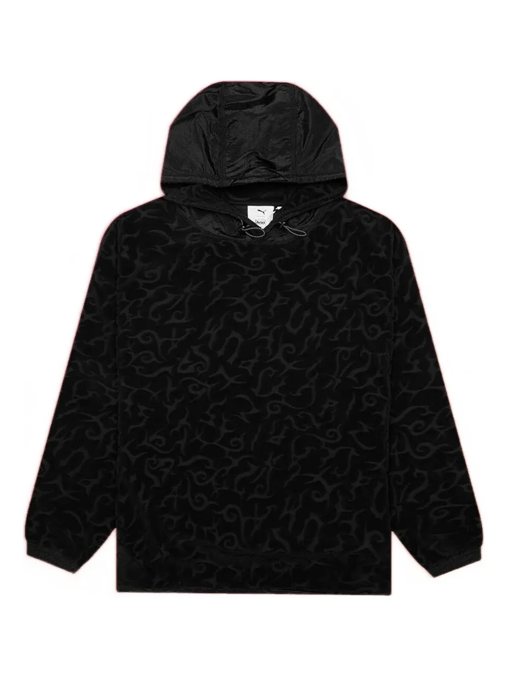 PUMA x Aries hoodie met logo-jacquard Zwart
