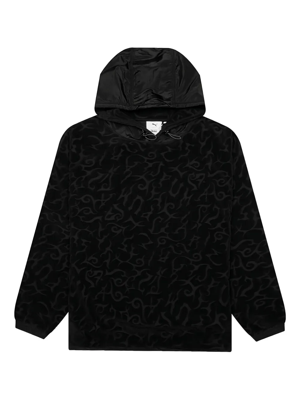 PUMA x Aries hoodie met logo-jacquard Zwart