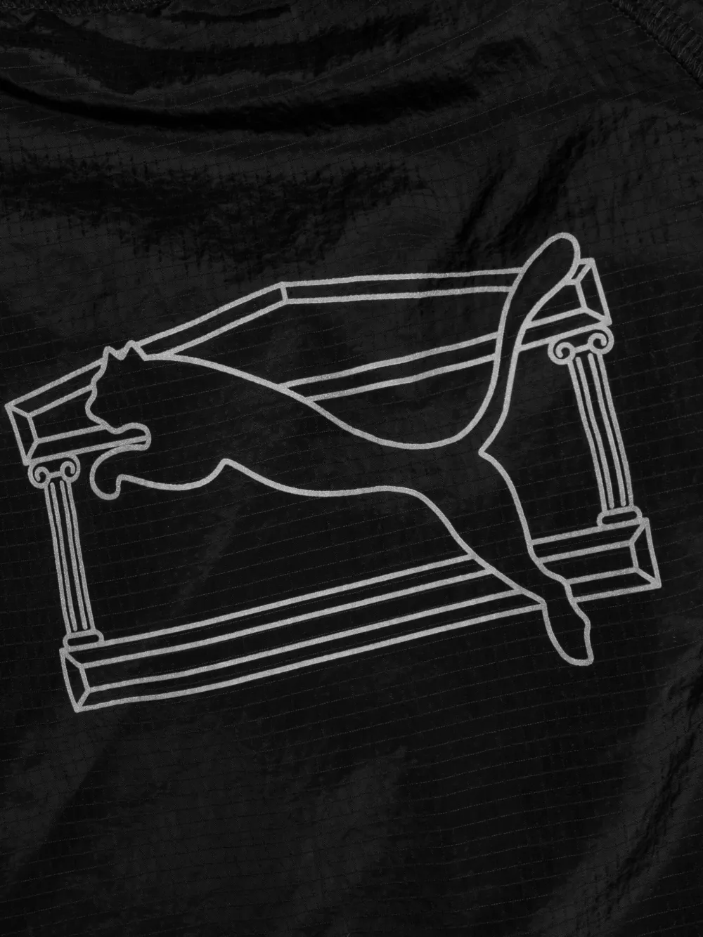 PUMA x Aries hoodie met logo-jacquard Zwart