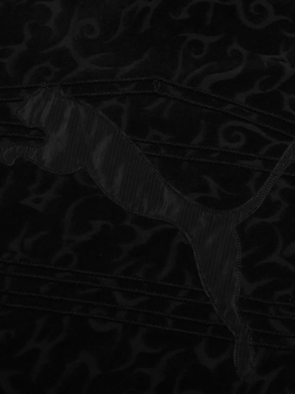 PUMA x Aries hoodie met logo-jacquard Zwart