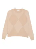 Peserico diamond-pattern sweater - Neutrals