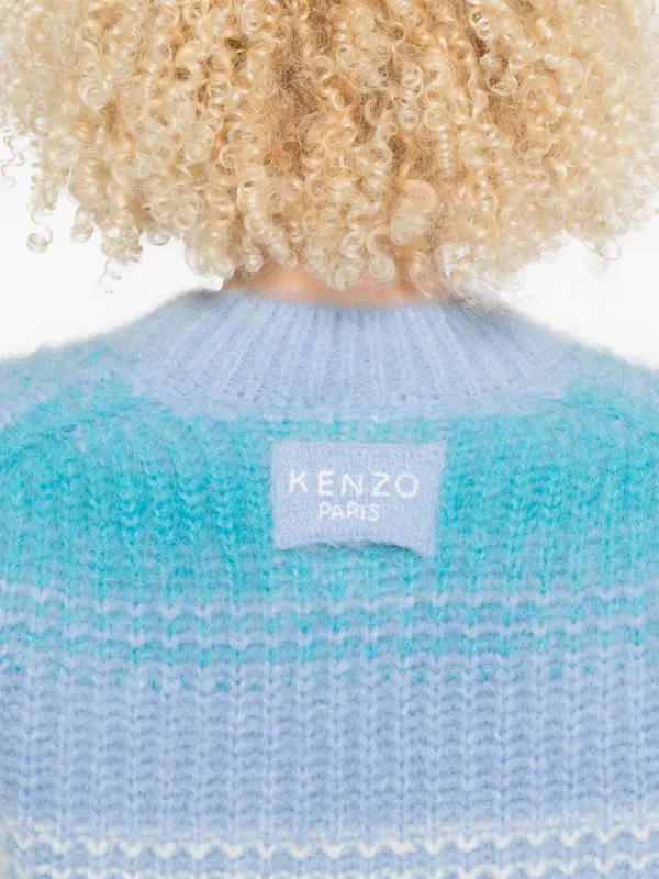 Kenzo ストライプ セーター | ブルー | FARFETCH JP
