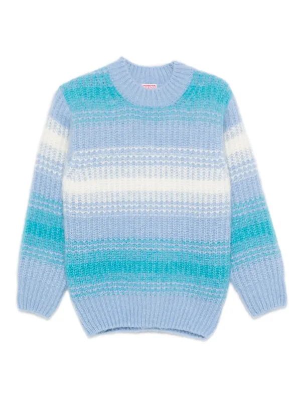 Kenzo ストライプ セーター | ブルー | FARFETCH JP