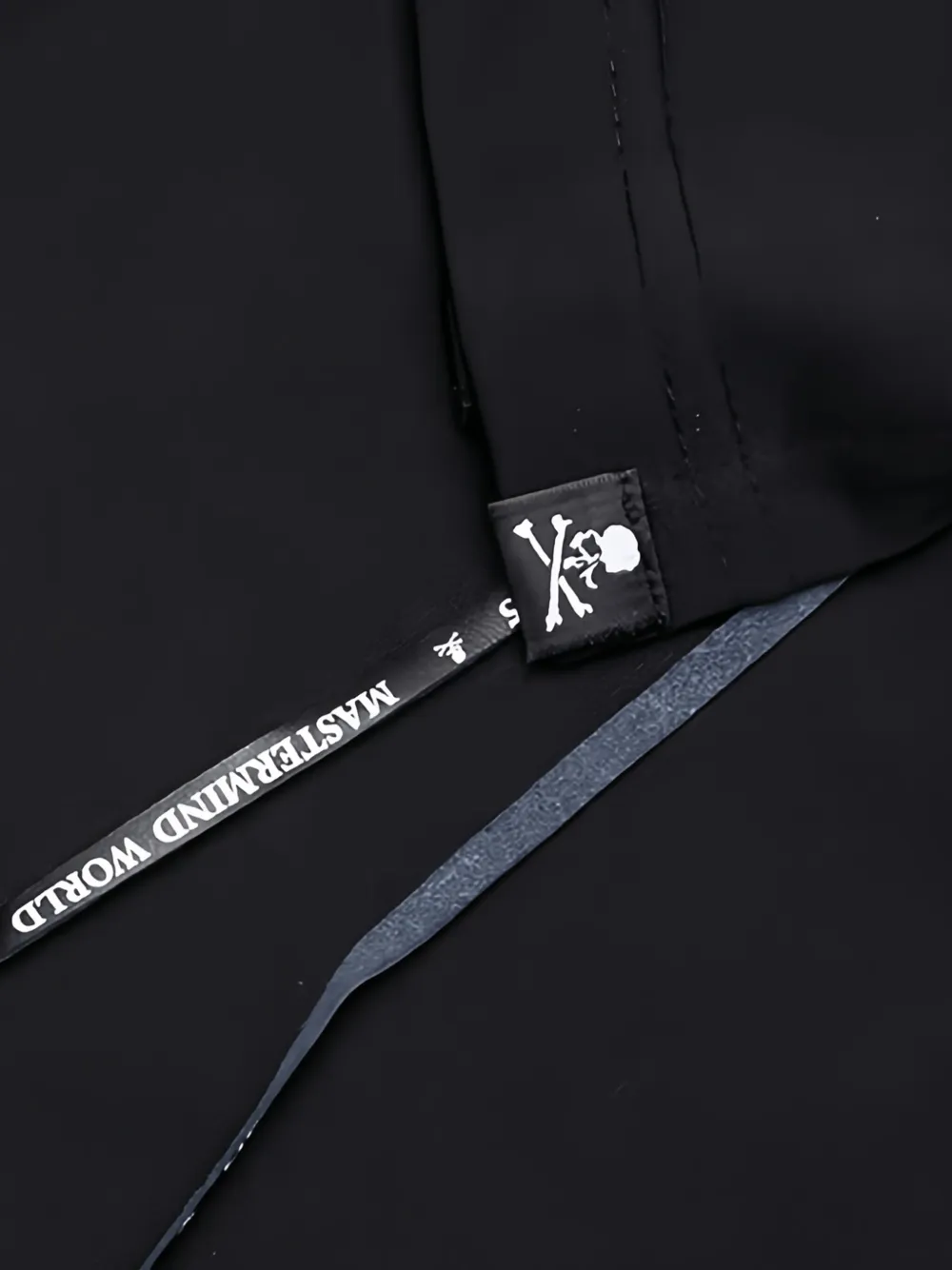 Mastermind World T-shirt met pailletten doodskop Zwart
