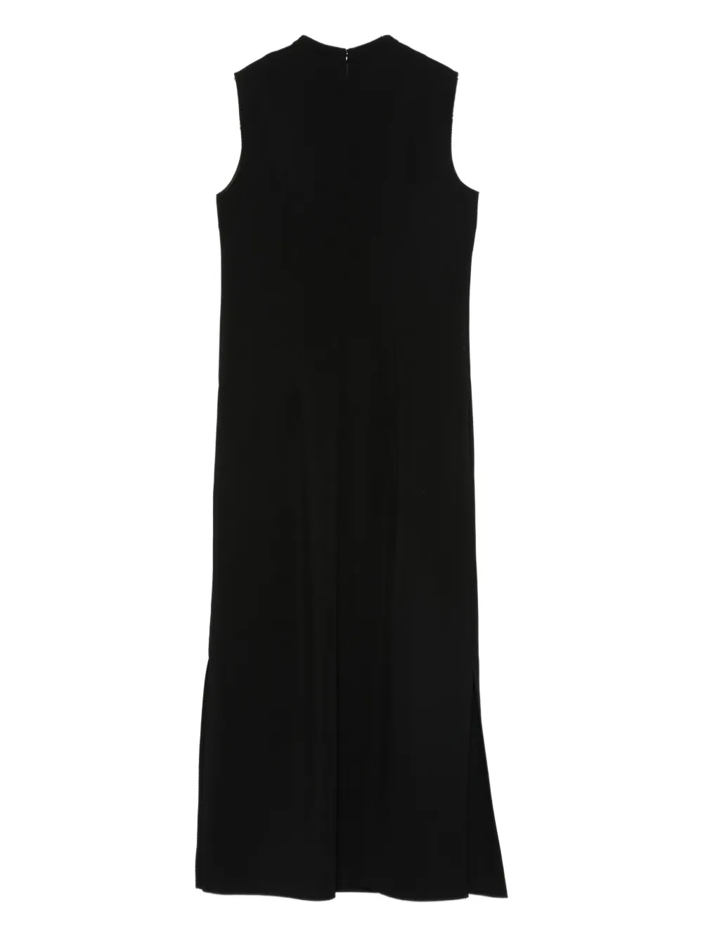 Akris Punto ring-detail sleeveless midi dress - Zwart