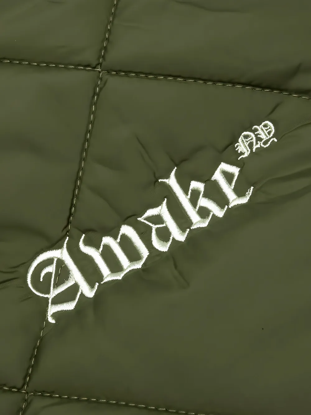 Awake NY Bomberjack met geborduurd logo Groen