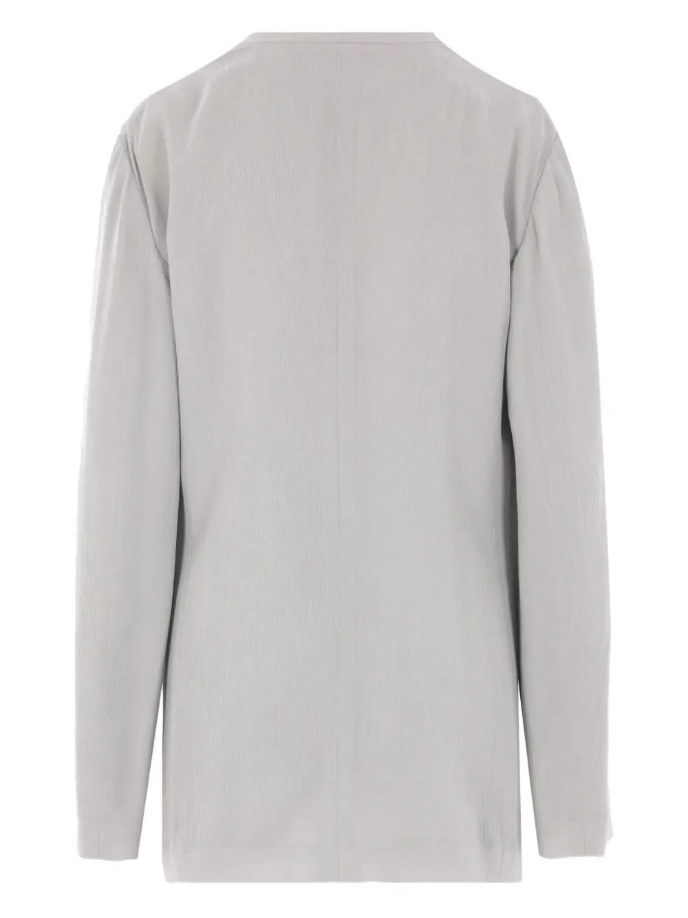 Alberta Ferretti single-breasted blazer Grijs