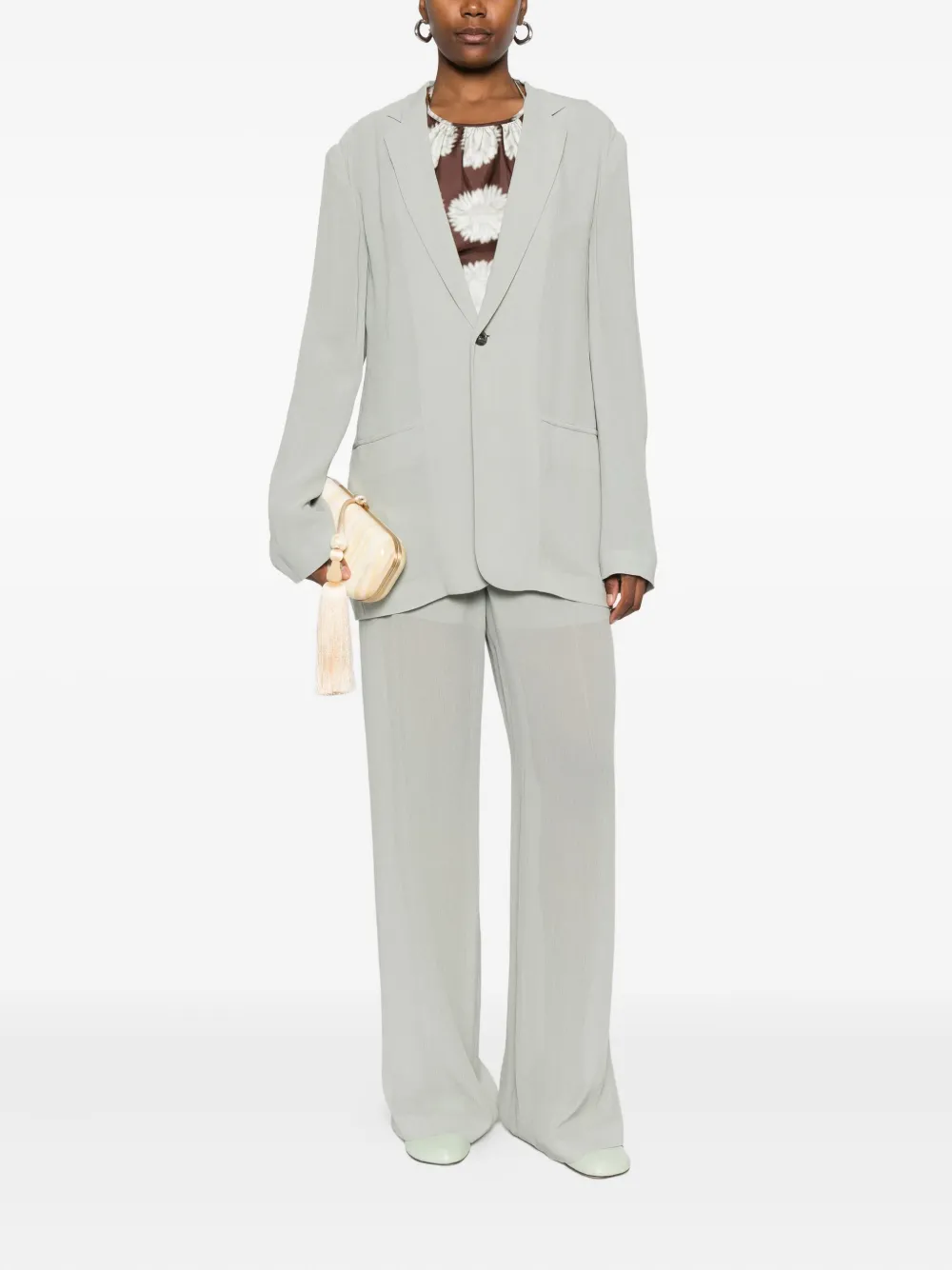 Alberta Ferretti single-breasted blazer | Blazers | Image 2