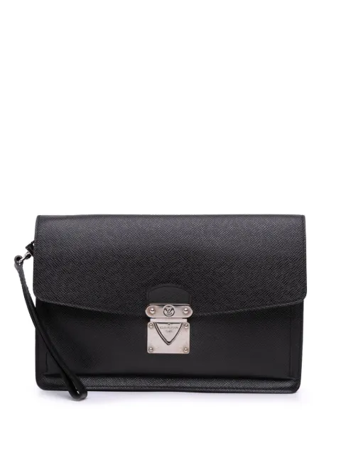 Louis Vuitton Pre-Owned 2012 Taiga Belaia clutch bag