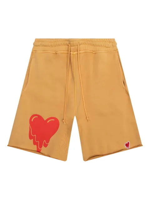 Emotionally Unavailable logo-patch shorts