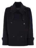 Max Mara double-breasted trenchcoat - Blue