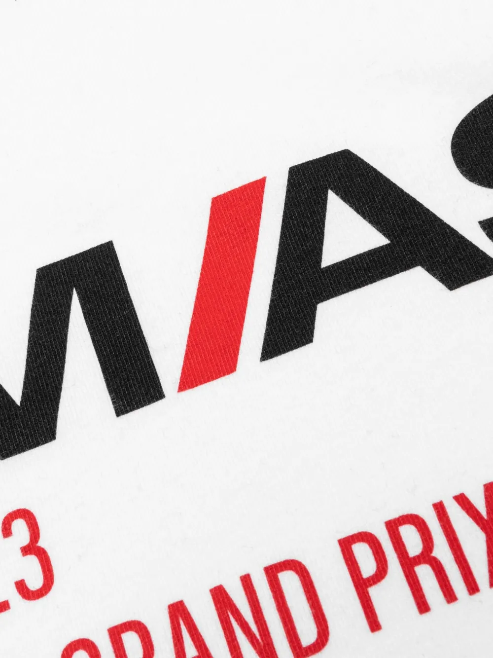 Nahmias x Feature F1 Racecar T-shirt Wit